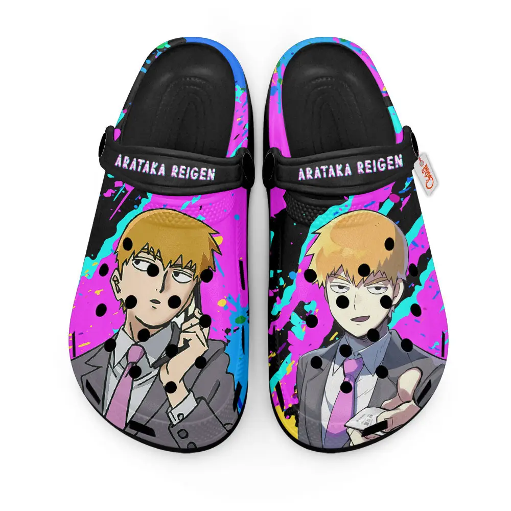 Arataka Reigen Personalized Anime Clogs
