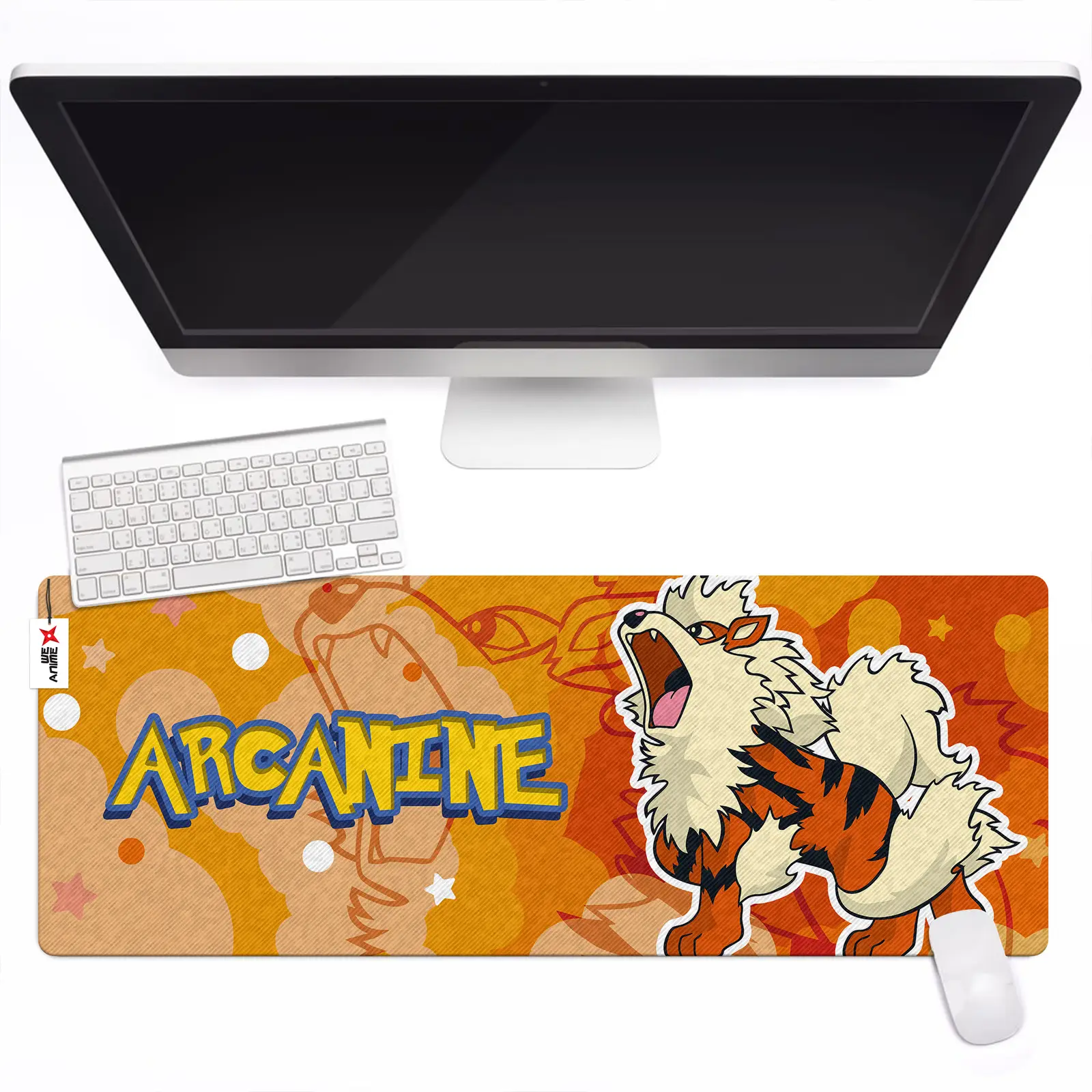 Arcanine Mouse Mat Custom Anime Personalized Mouse Pad