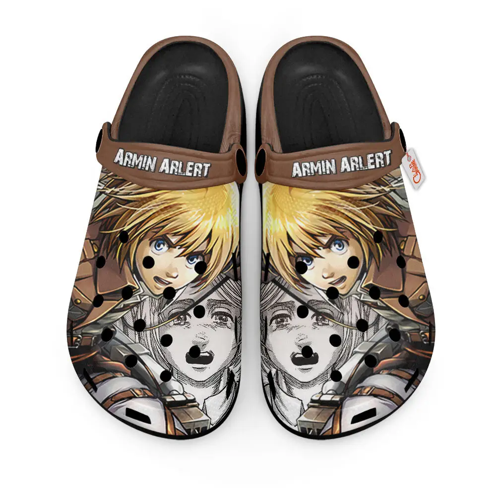 Armin Arlert Personalized Anime Clogs