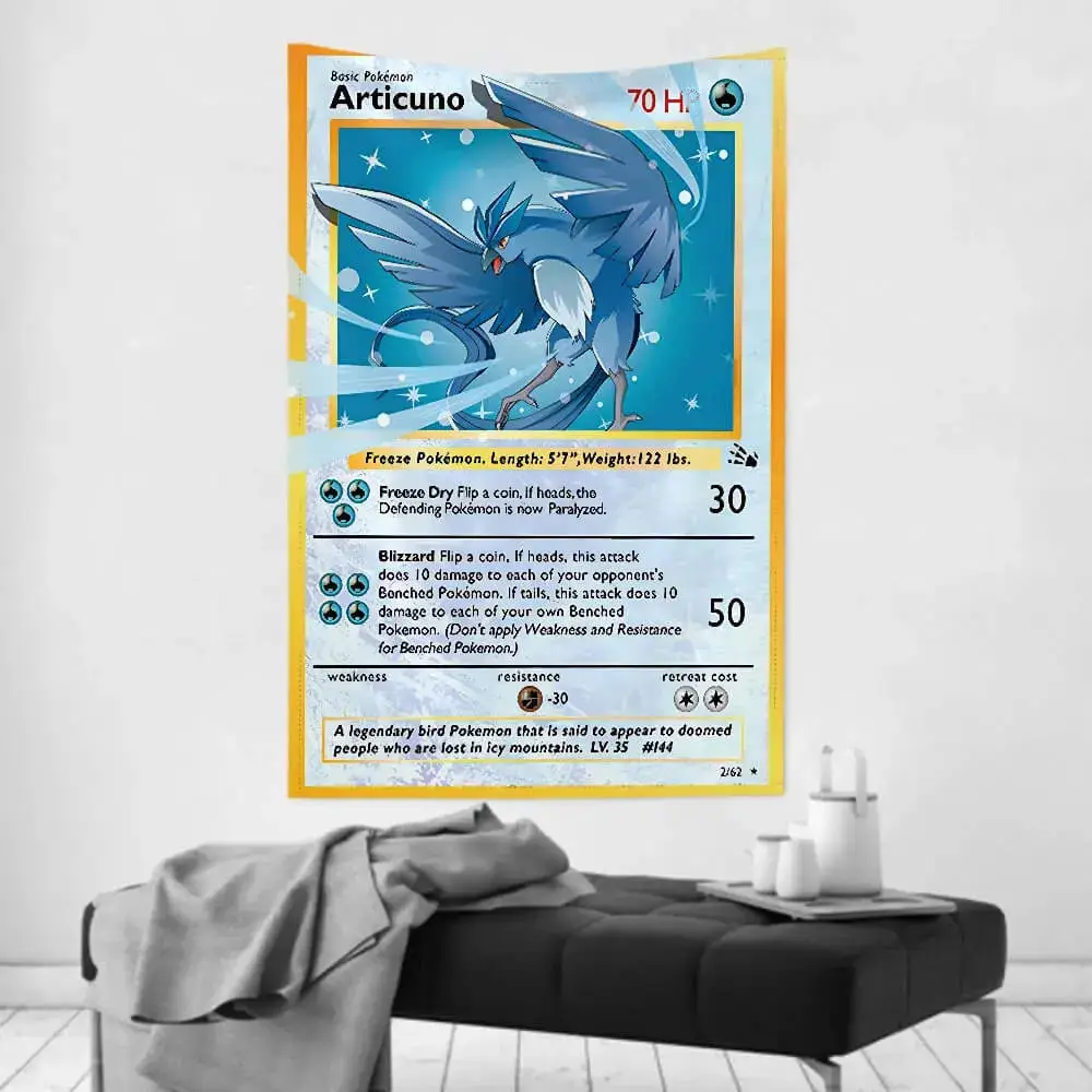 Articuno Wall Tapestry - Pokemon TCG Tapestry