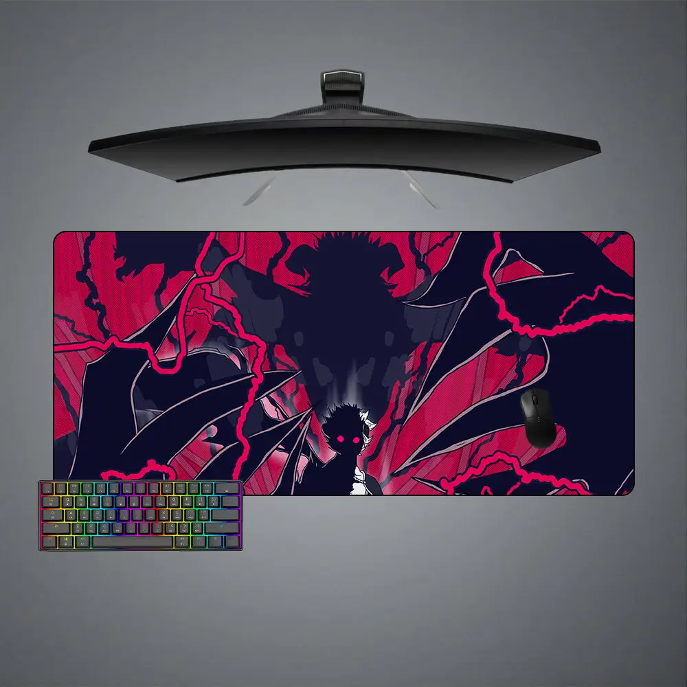 Asta Demon DesignAnime Keyboard Mat Gaming Mouse Pad, Computer Desk Mat