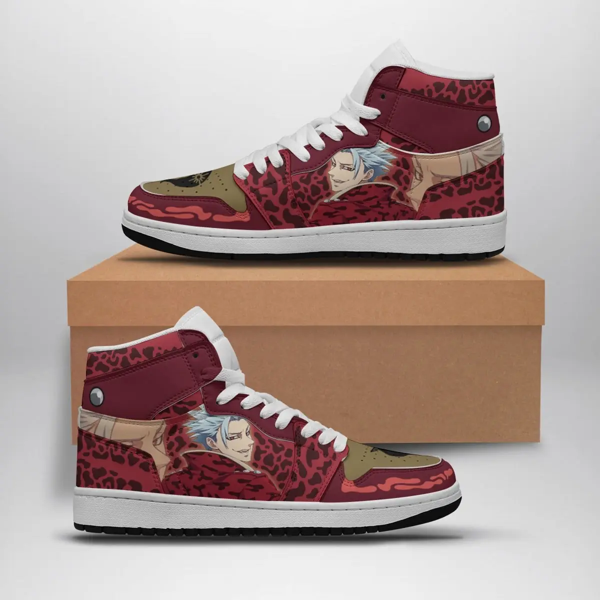 Ban Purgatory Seven Deadly Sins Air Jordan 1 Shoes