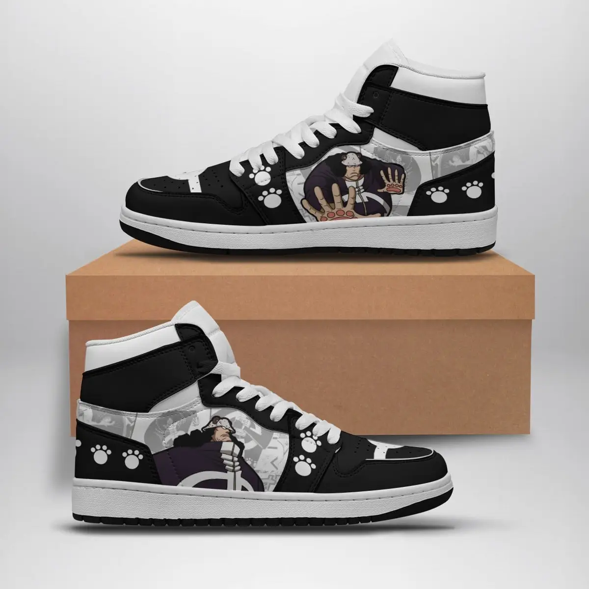 Bartholomew Kuma One Piece Air Jordan 1 Shoes