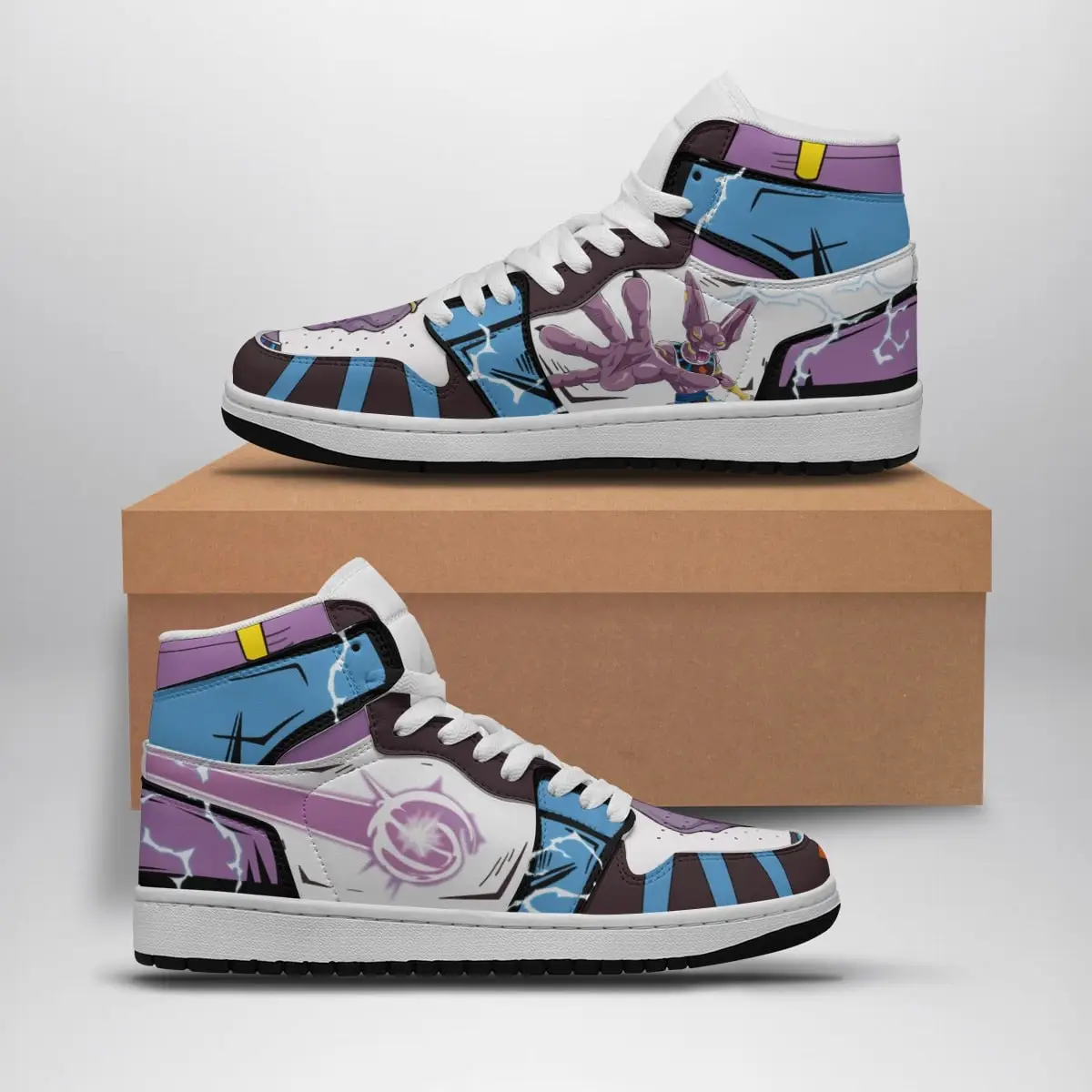 Beerus Dragon Ball Z Air Jordan 1 Shoes