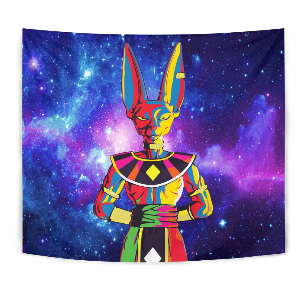 Beerus Tapestry Custom Anime Wall Decor