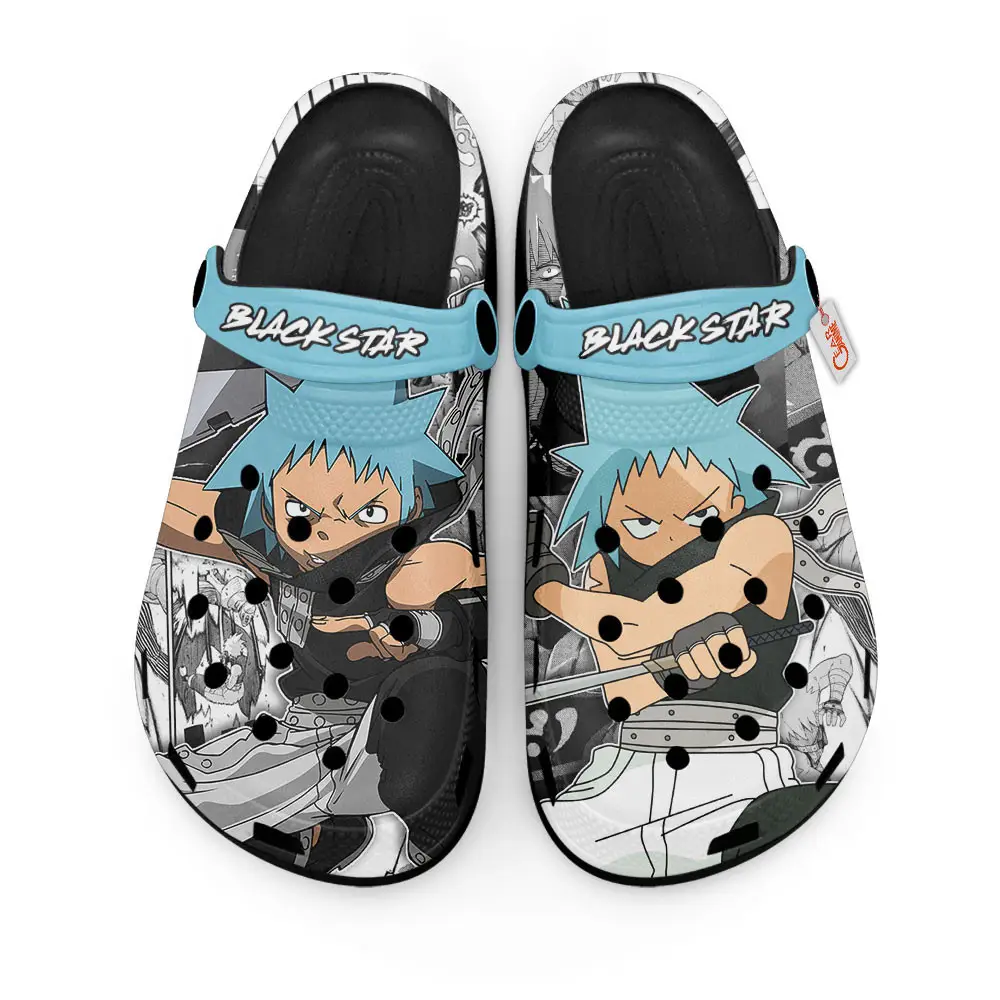 Black Star Premium EVA Clogs Custom Name