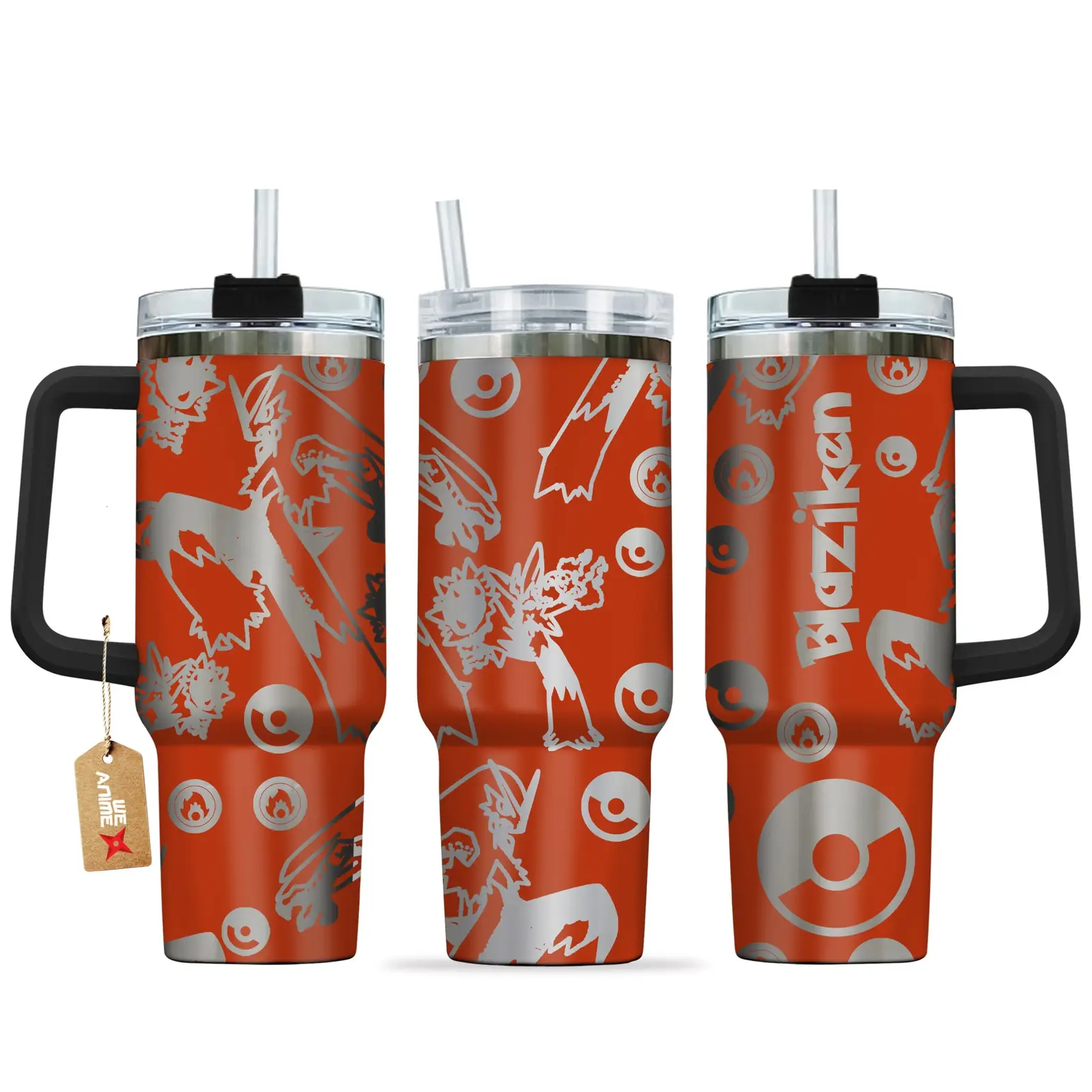 Blaziken Anime Tumbler 40oz Collection