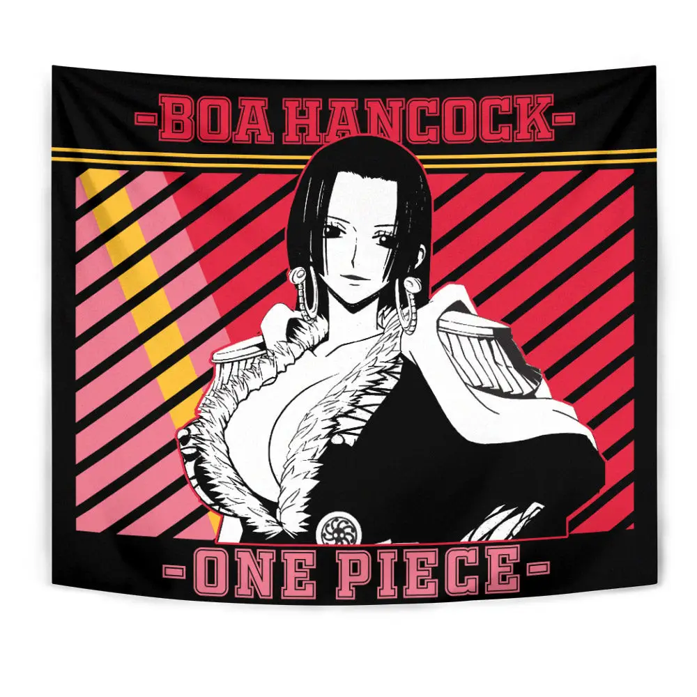 Boa Hancock Tapestry Custom Anime Bedroom Living Room Home Decoration