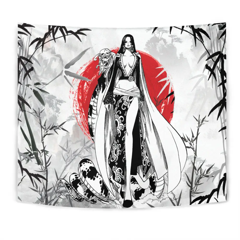 Boa Hancock Tapestry Custom Anime Wall Decor