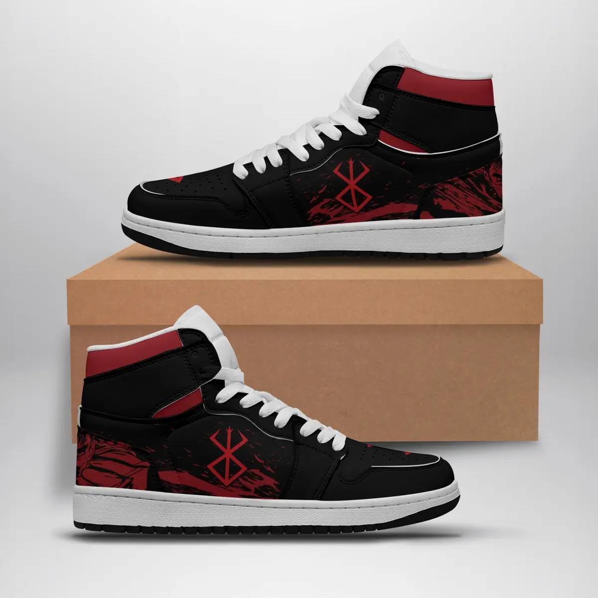 Brand of Sacrifice Berserk Air Jordan 1 Shoes