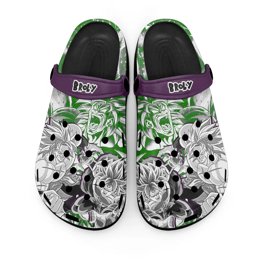 Broly Premium EVA Clogs Custom Name