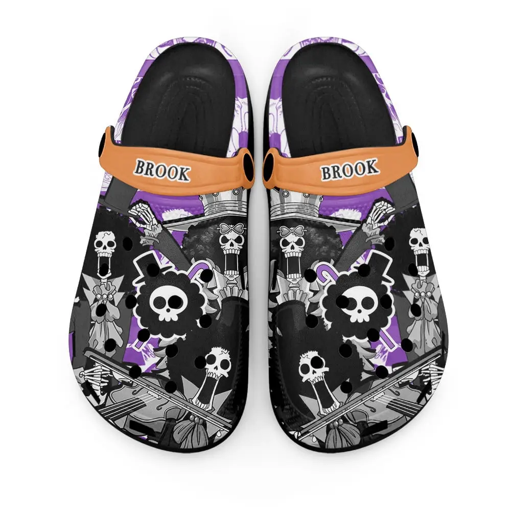 Brook Personalized Anime Clogs