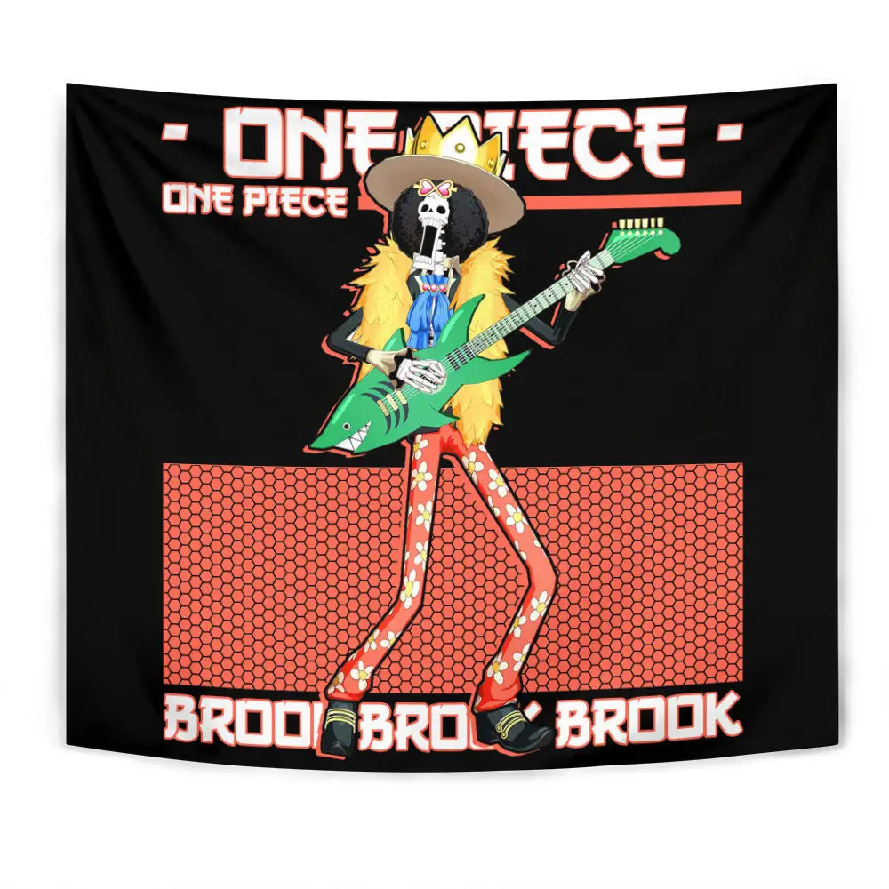 Brook Tapestry Custom Anime Home Decor