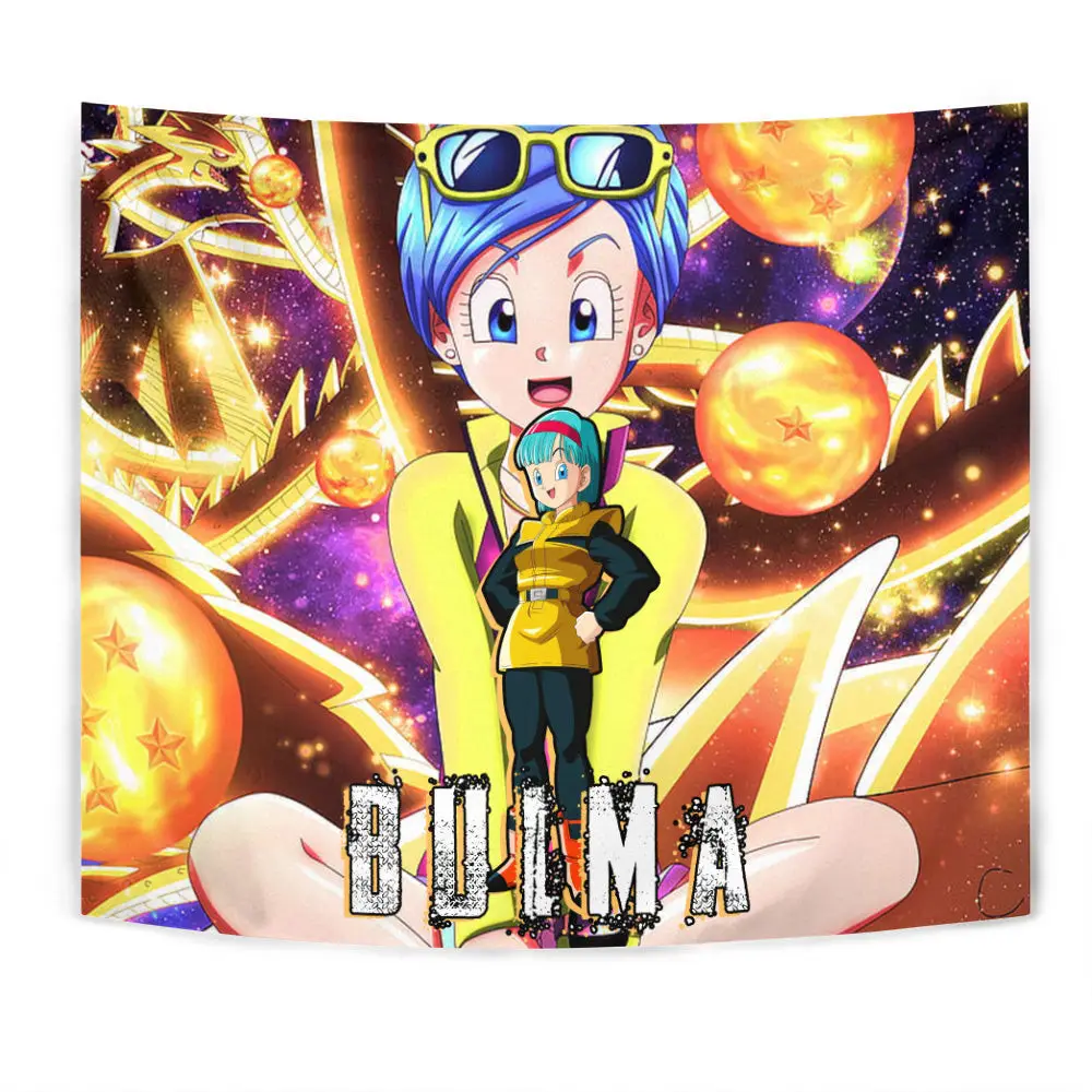 Bulma Tapestry Custom Anime Home Decor