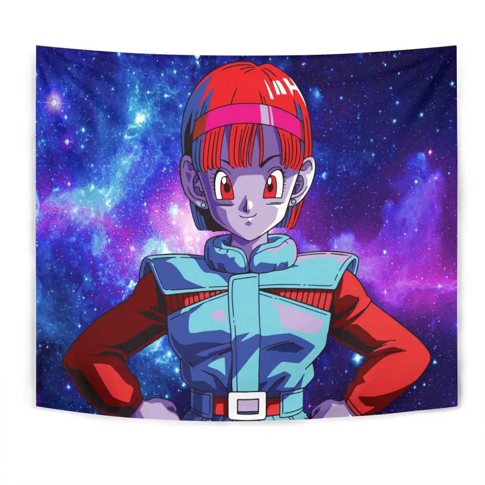 Bulma Tapestry Custom Anime Room Wall Decor