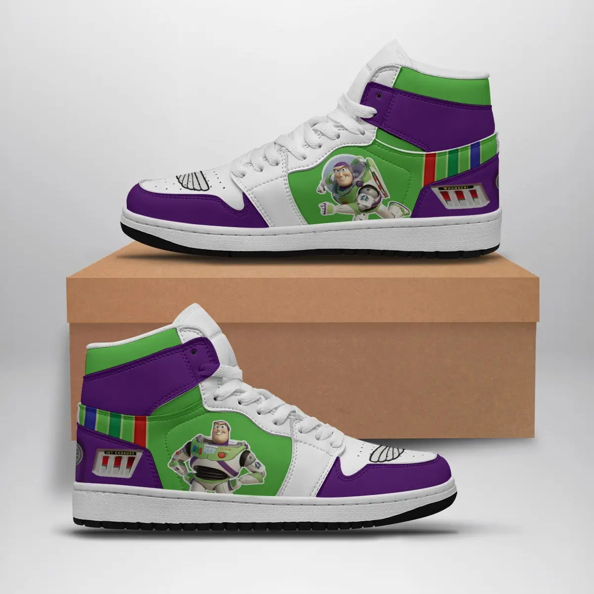 Buzz Lightyear Disney Air Jordan 1 Shoes