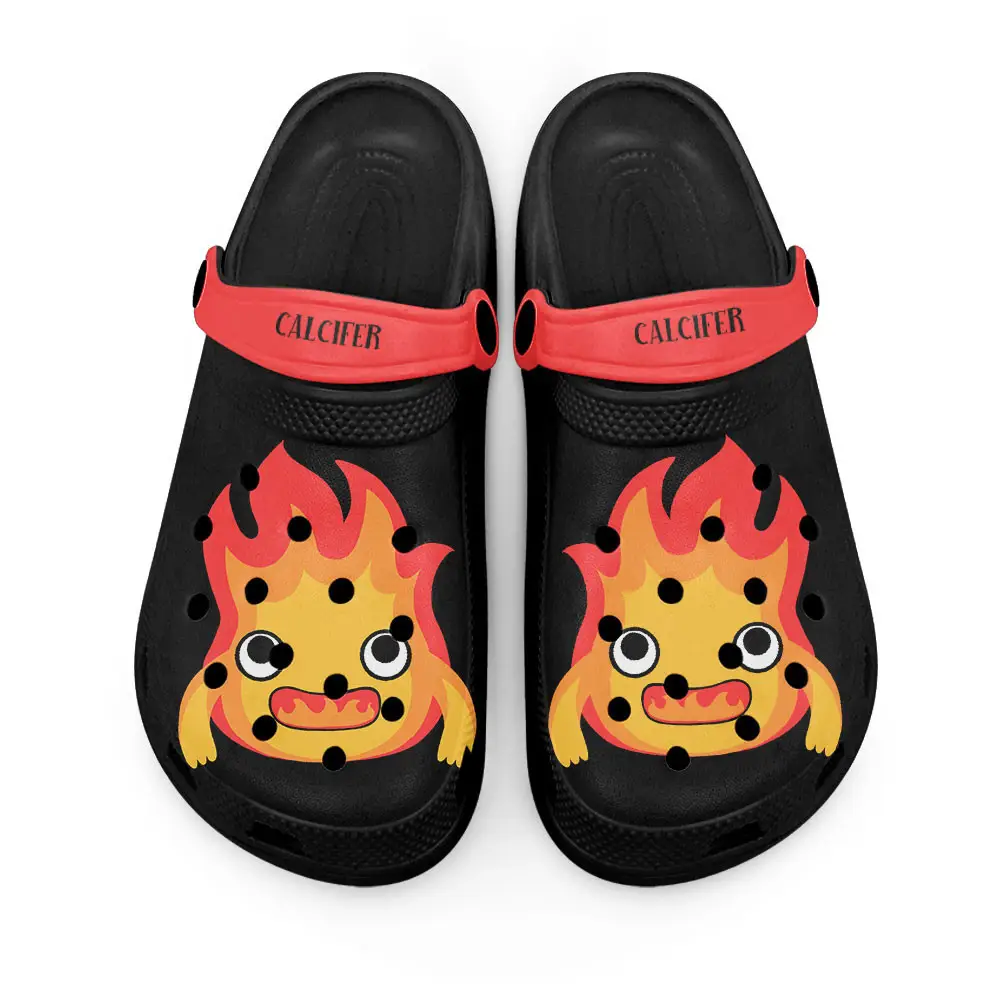Calcifer Premium EVA Clogs Custom Name