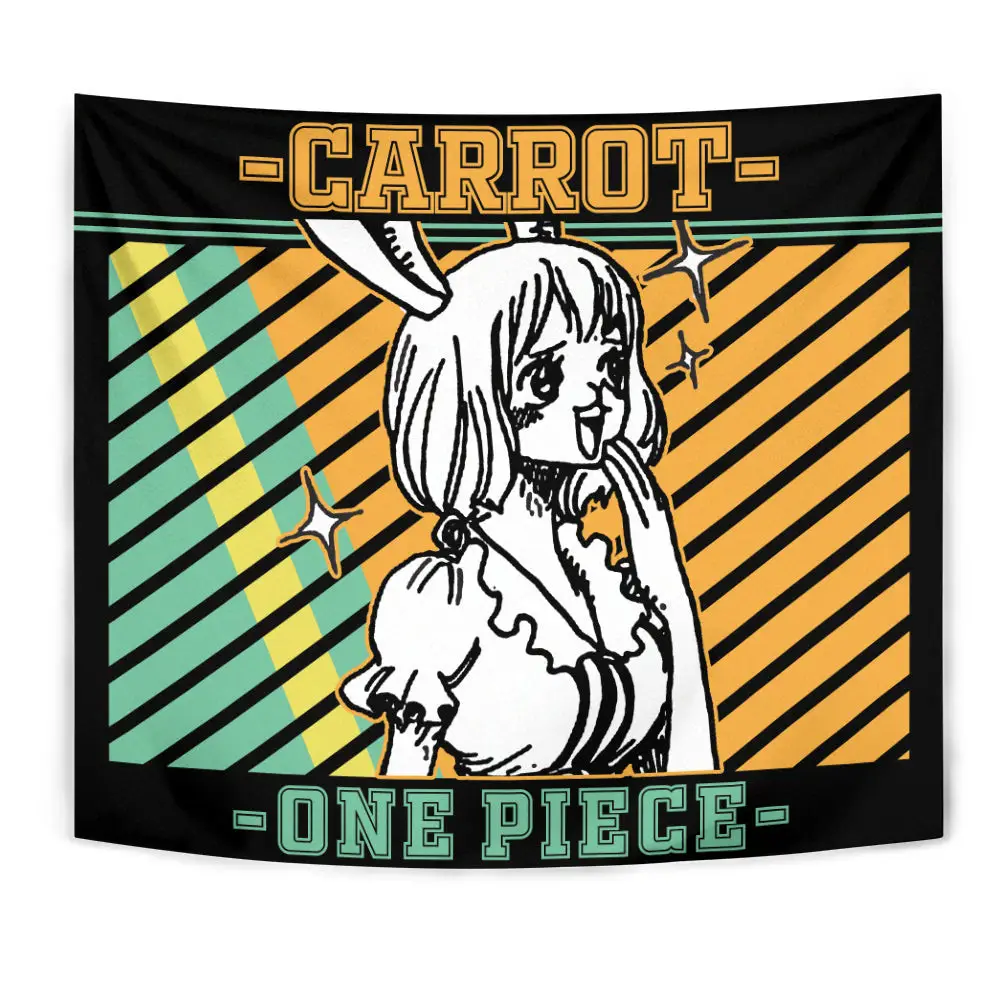 Carrot Tapestry Custom Anime Bedroom Living Room Home Decoration