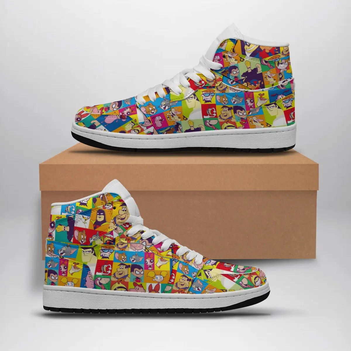 Cartoon Network 90s Cartoons Pop Culture Air Jordan 1 Shoes
