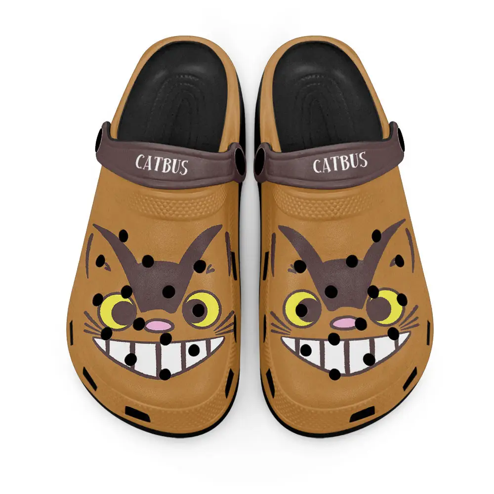 Catbus Premium EVA Clogs Custom Name