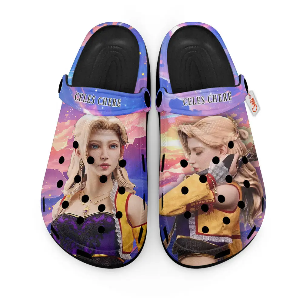 Celes Chere Final Fantasy Premium EVA Clogs