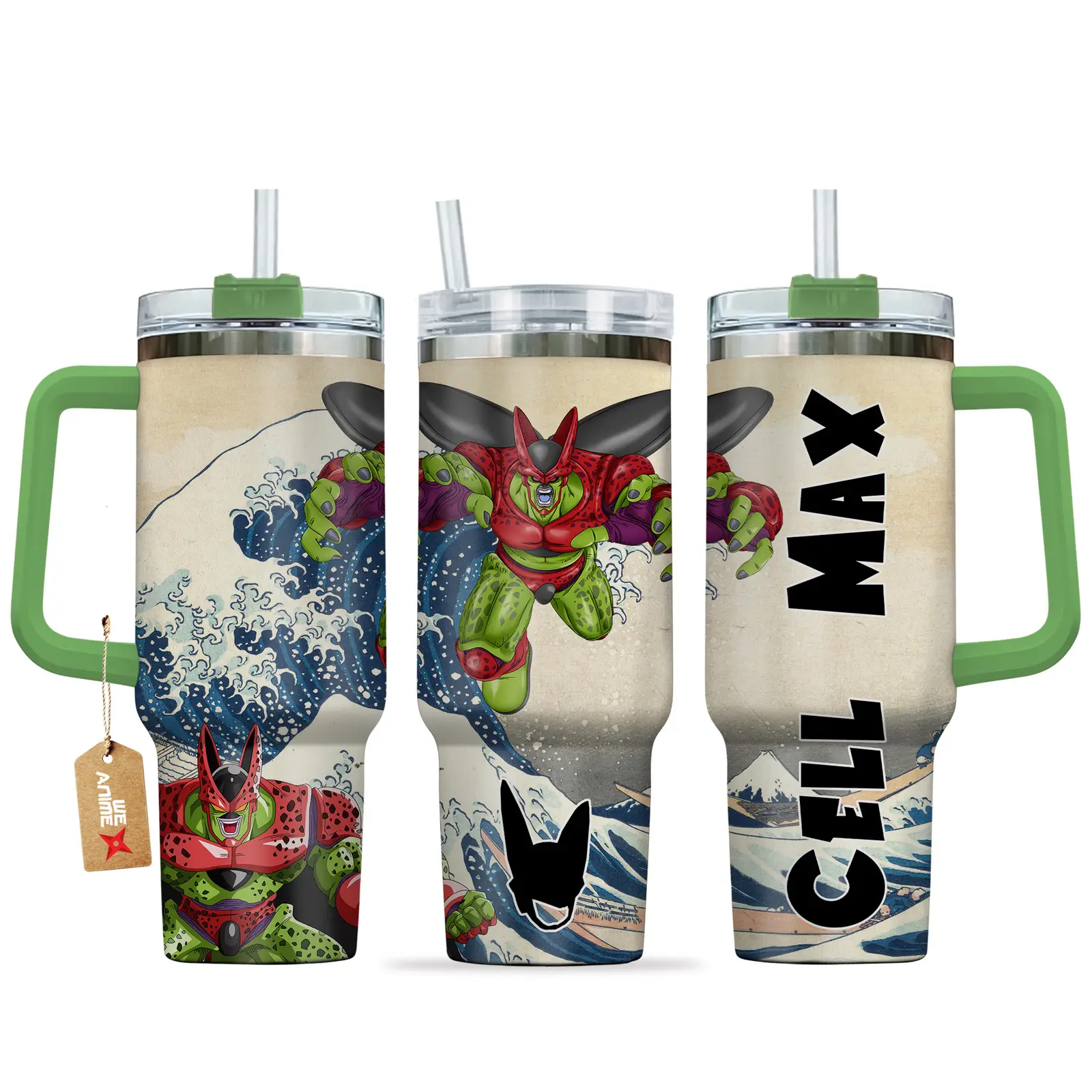Cell Max Anime Tumbler 40oz Kanagawa Collection