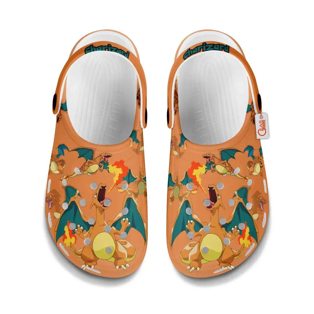 Charizard Edition Custom Anime Clogs For Fans