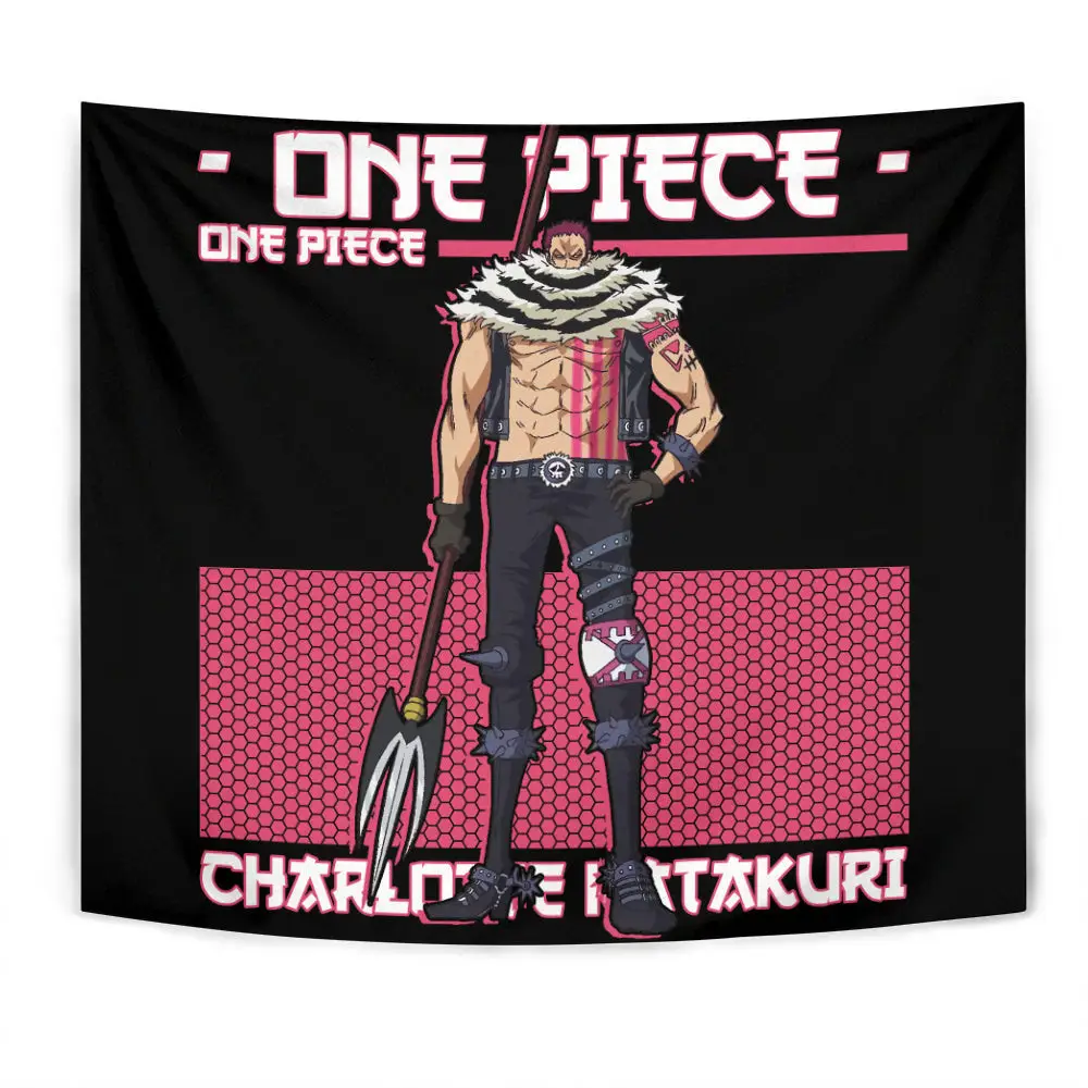 Charlotte Katakuri Tapestry Custom Anime Home Decor