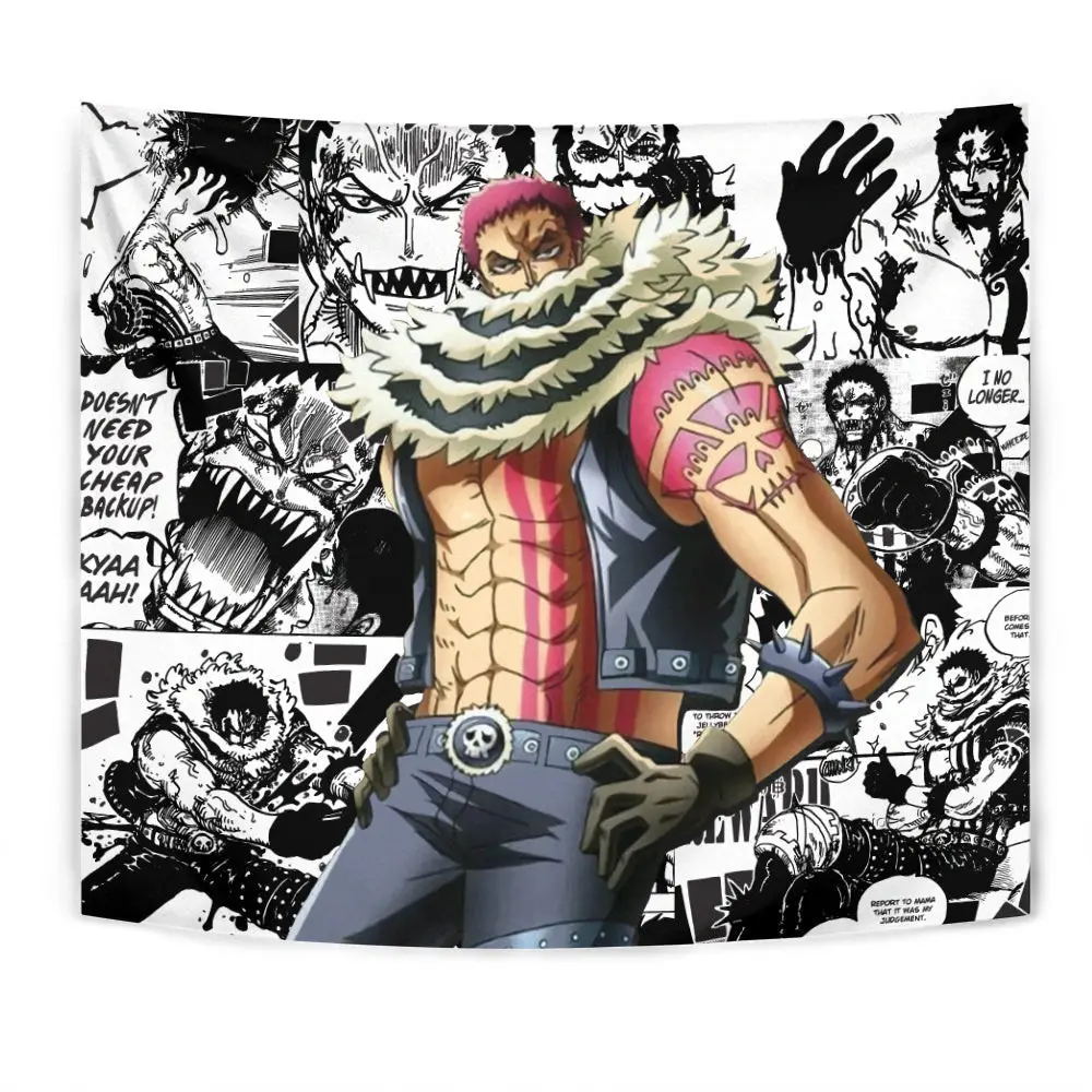 Charlotte Katakuri Tapestry Custom Anime Manga Room Wall Decor