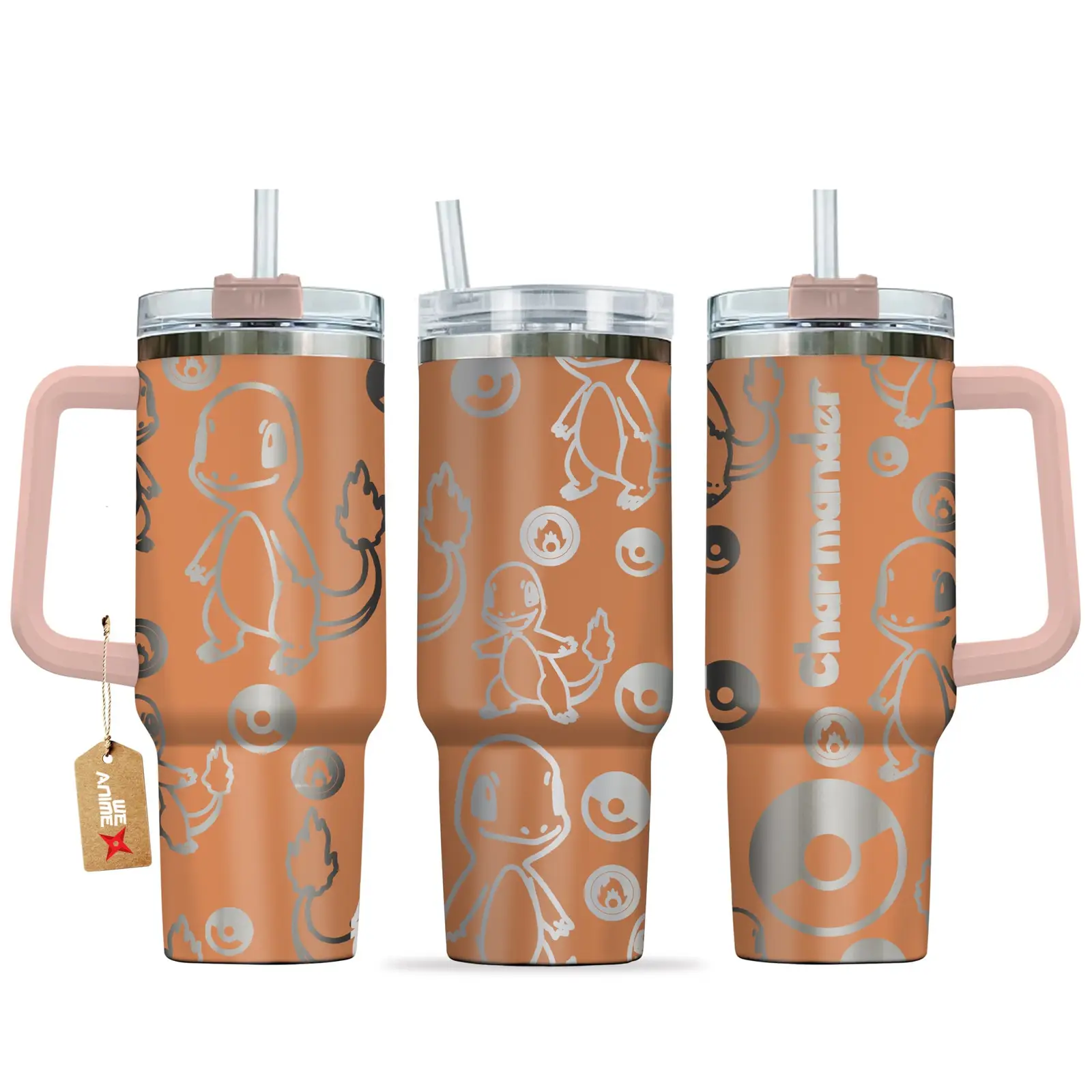 Charmander Anime Tumbler 40oz Collection