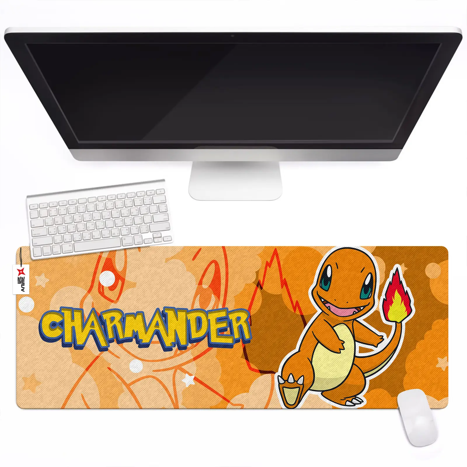 Charmander Mouse Mat Custom Anime Personalized Mouse Pad