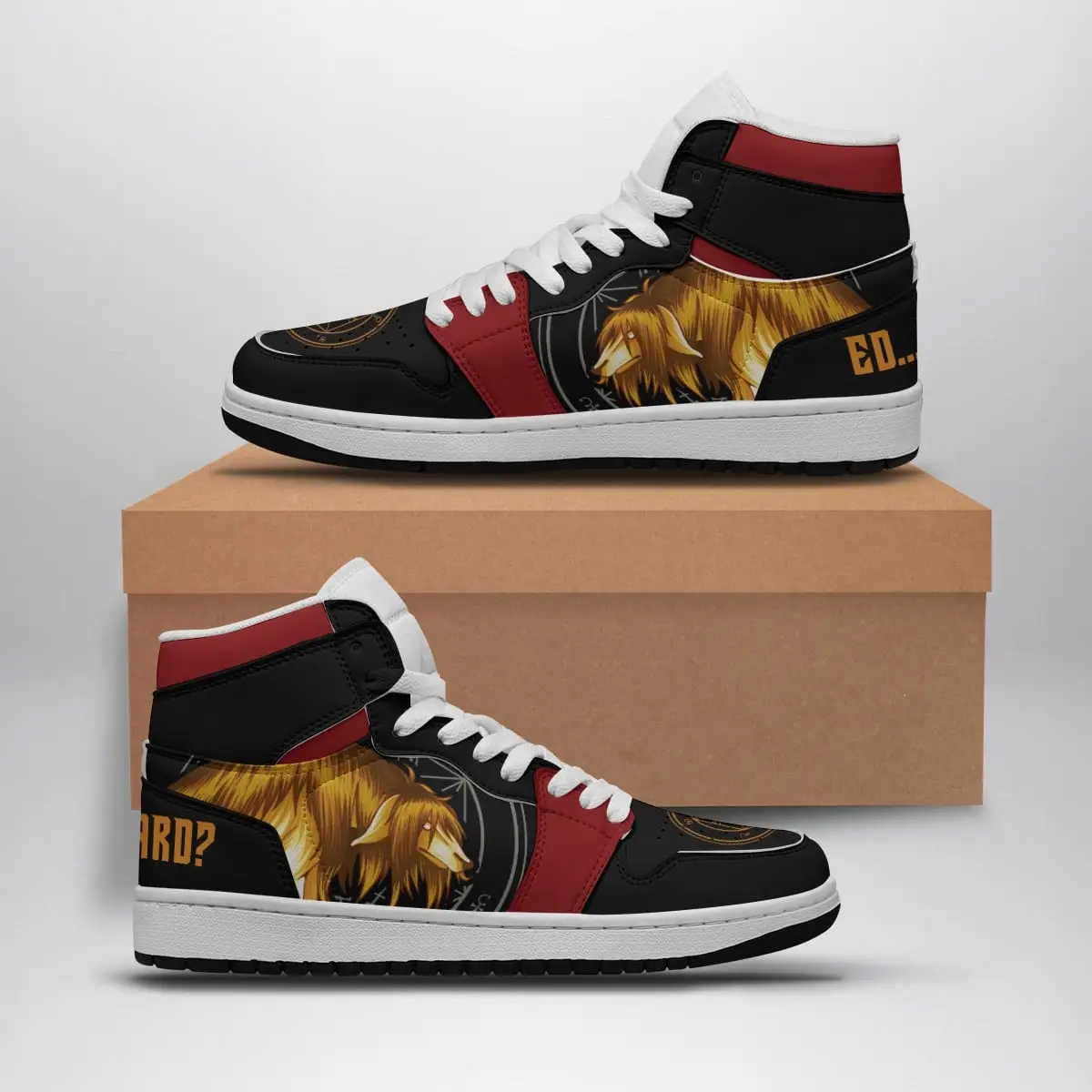 Chimera Nina Fullmetal Alchemist Air Jordan 1 Shoes
