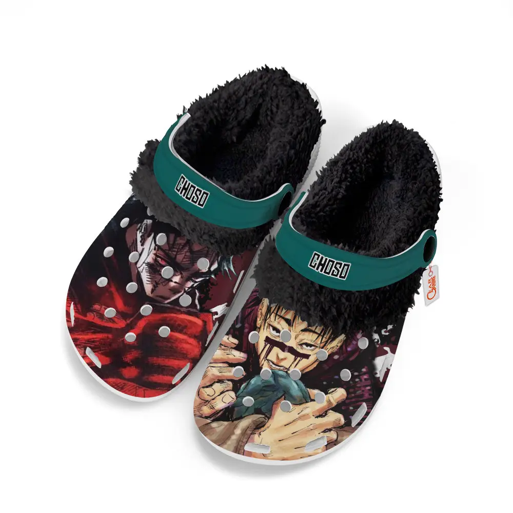 Choso Fleece-Lined Clogs Custom Name