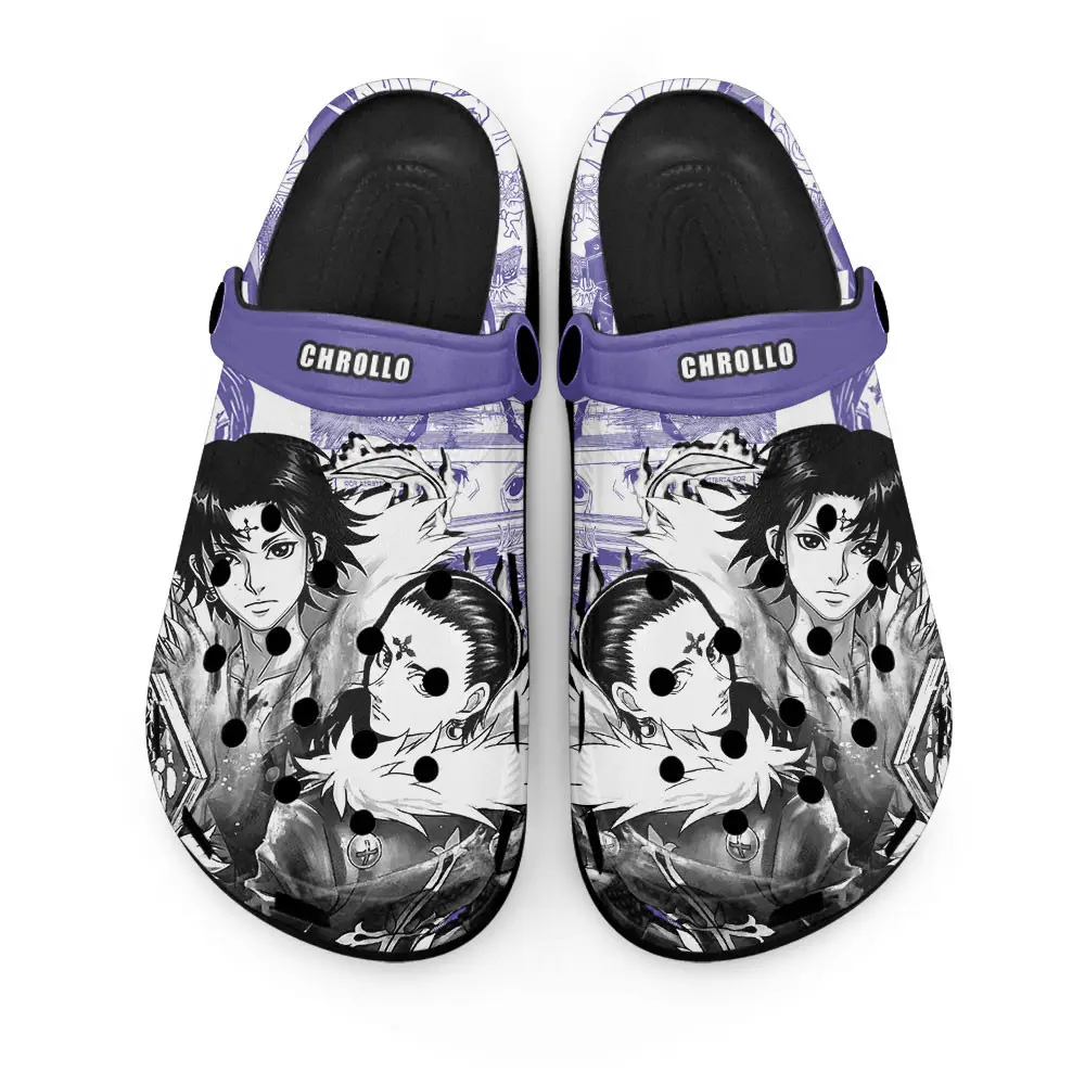 Chrollo Lucilfer Premium EVA Clogs Custom Name