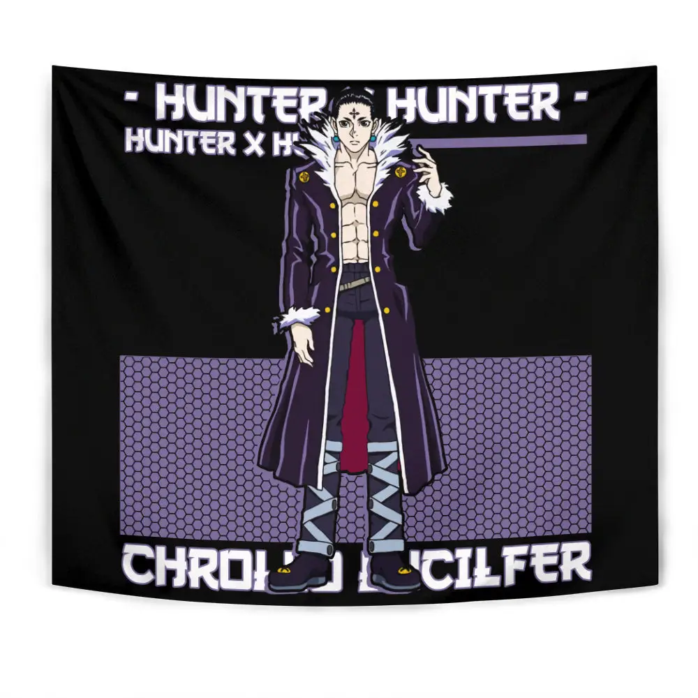 Chrollo Lucilfer Tapestry Custom Anime Home Decor