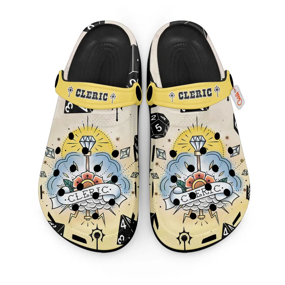 Cleric Dungeons And Dragons Premium EVA Clogs