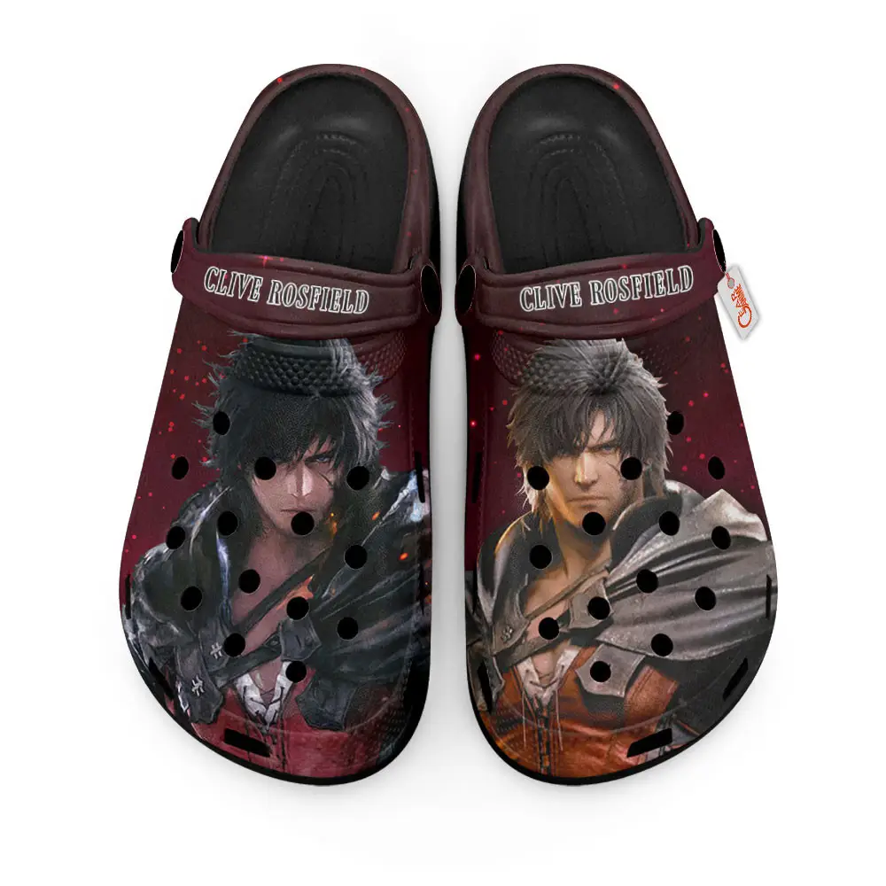 Clive Rosfield Final Fantasy Edition Premium Clogs for True Fans