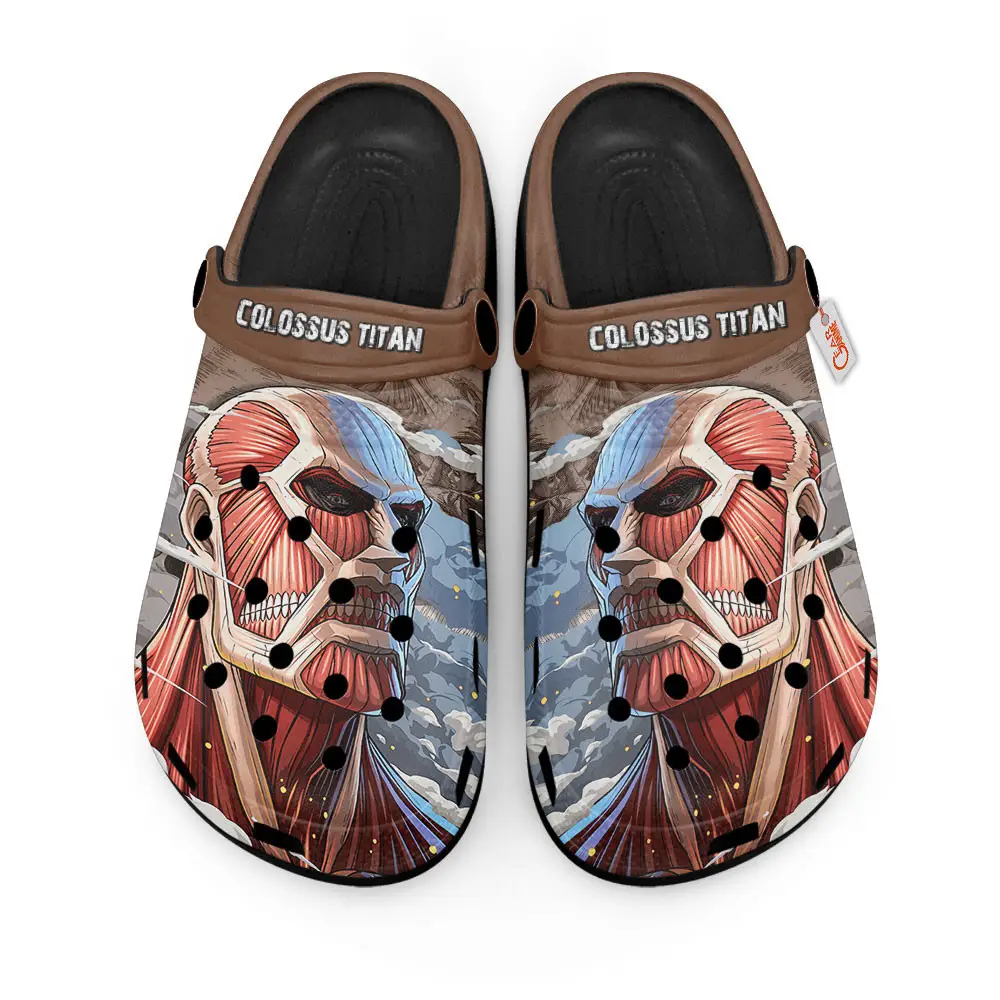 Colossus Titan Personalized Anime Clogs