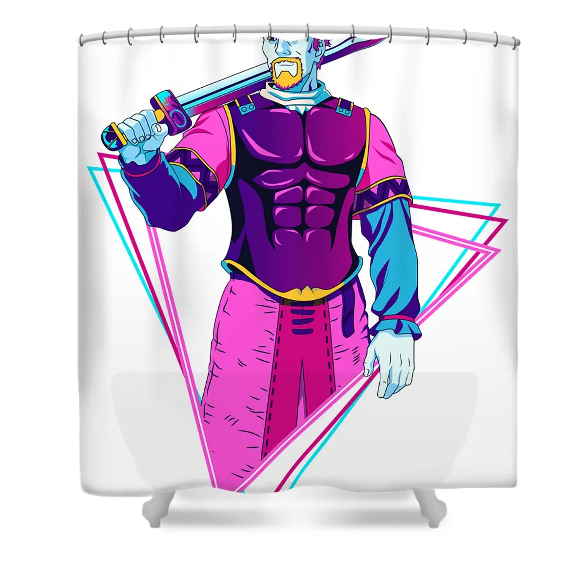 Cool Vinland Saga - Askeladd Cute Fans Shower Curtain | Anime Shower Curtains