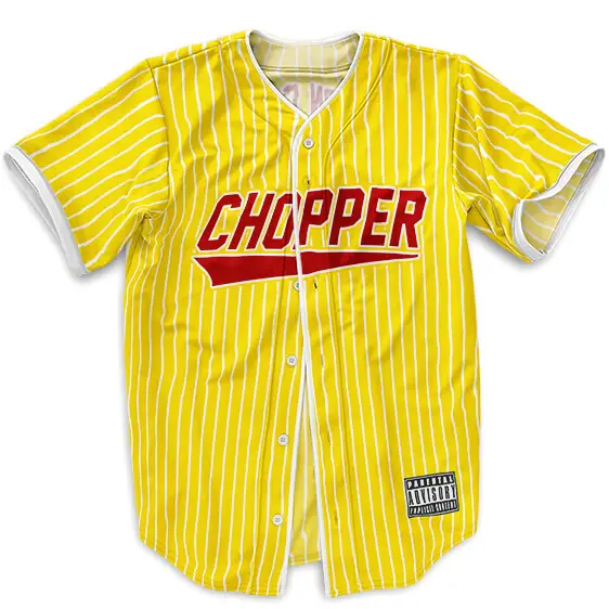 Cotton Candy Lover Tony Tony Chopper Yellow Baseball Shirt (Kids & Adults)