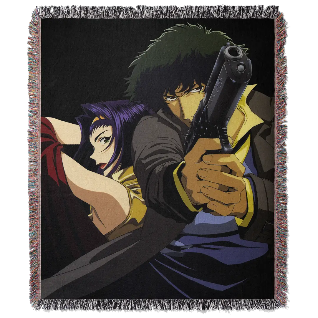 Cowboy 3 Woven Blanket Tapestry