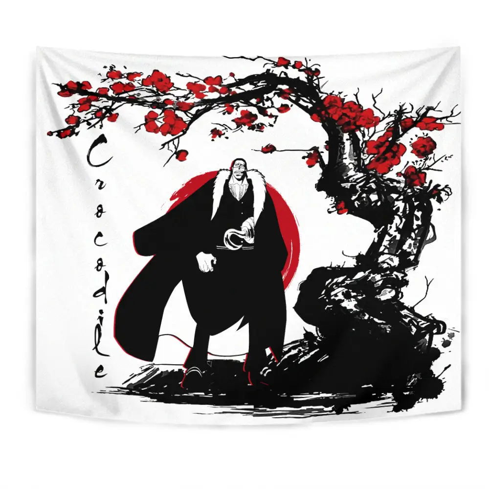 Crocodile Tapestry Custom Anime Bedroom Living Room Home Decoration