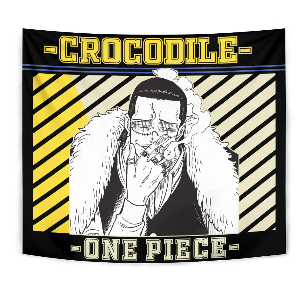 Crocodile Tapestry Custom Anime Home Room Wall Decor