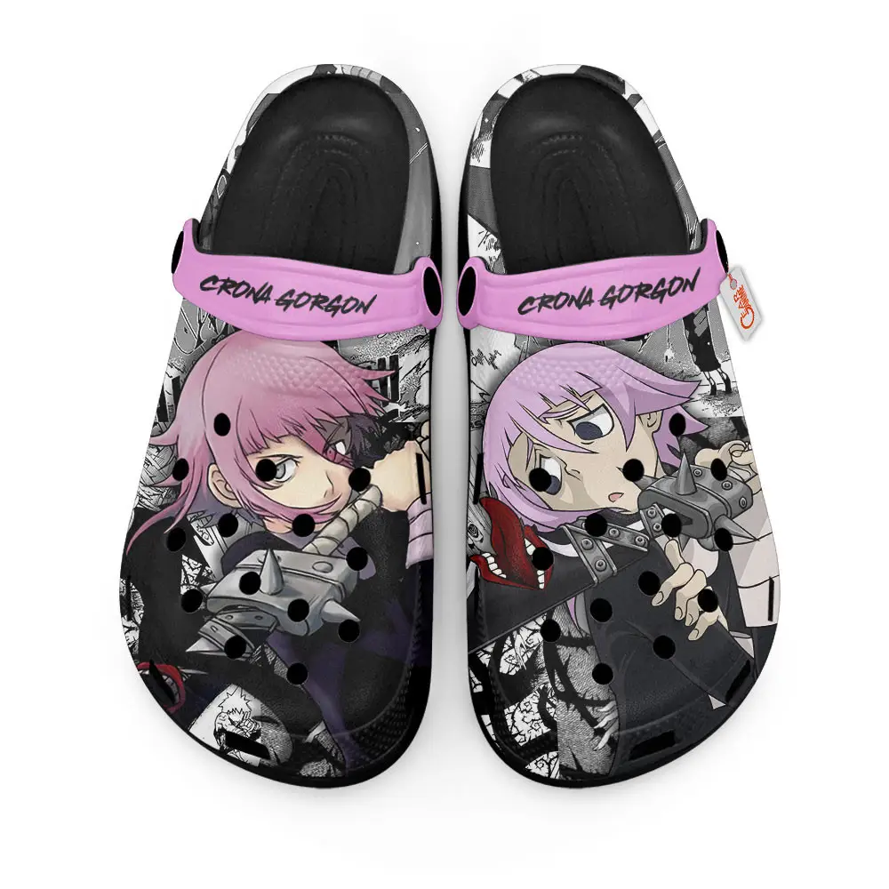 Crona Gorgon Personalized Anime Clogs