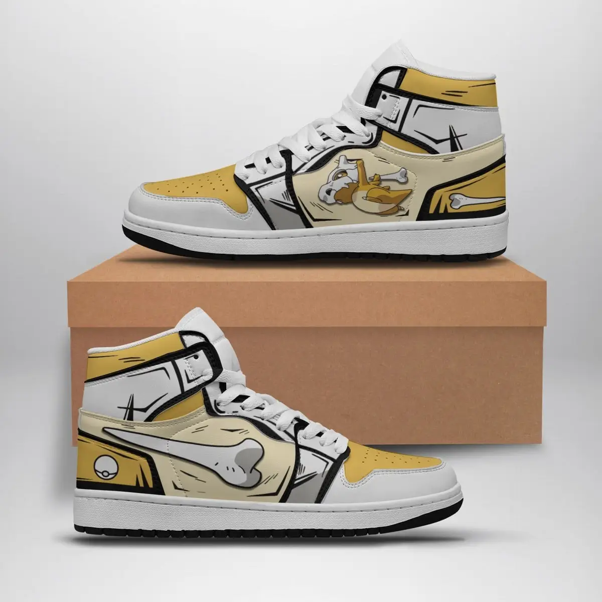 Cubone Pokemon Air Jordan 1 Shoes