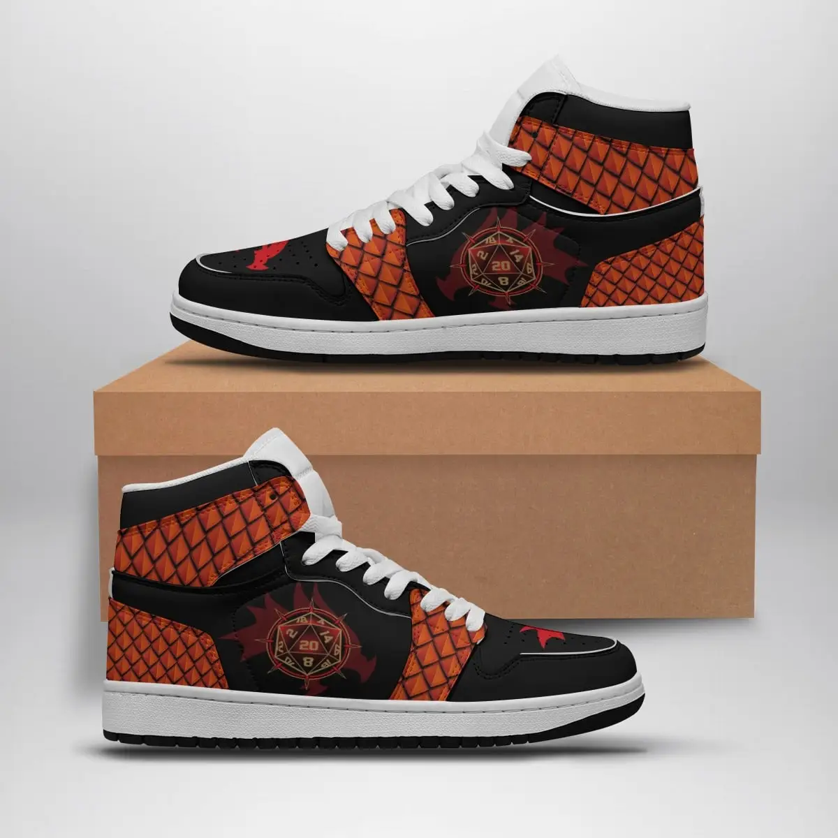 D and D Dungeons and Dragons Air Jordan 1 Shoes