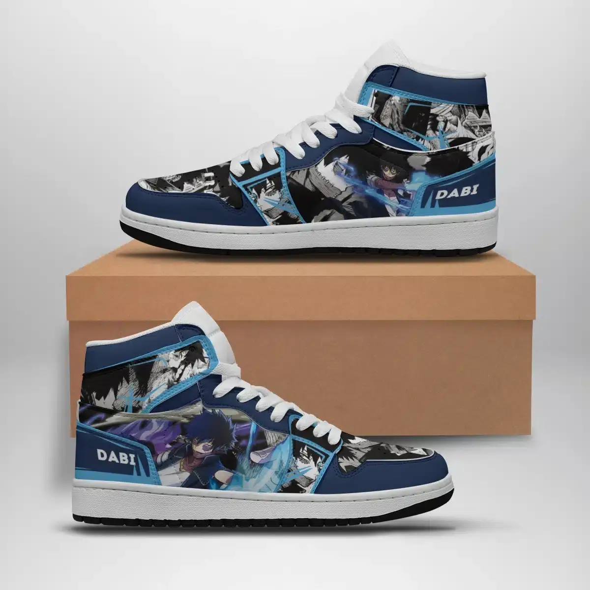 Dabi My Hero Academia Air Jordan 1 Shoes