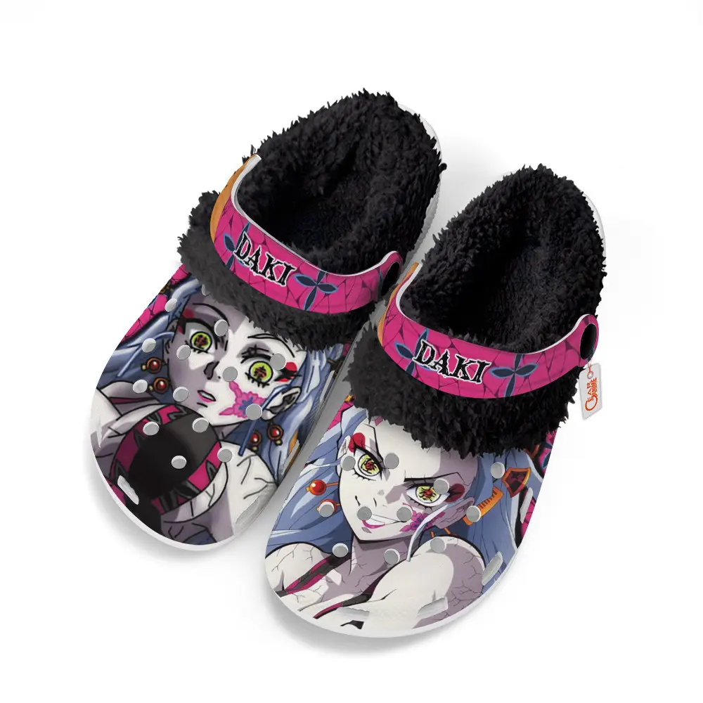 Daki Fleece-Lined Clogs Custom Name