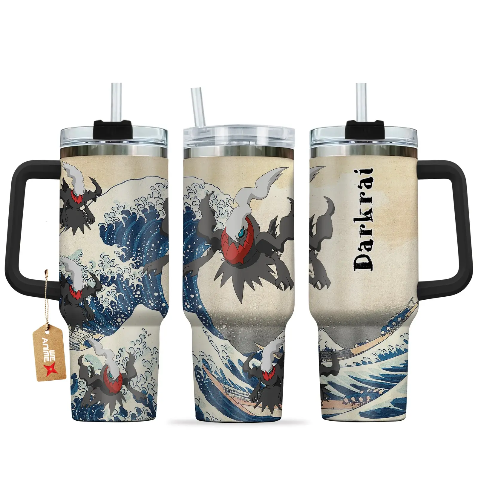 Darkrai Anime Tumbler 40oz Kanagawa Collection