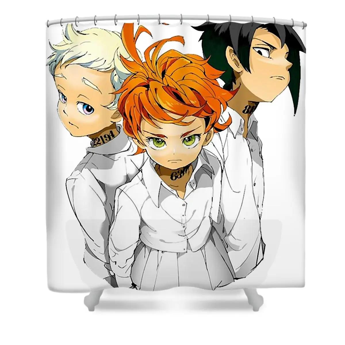 Day Gift For Japan The Manga Promised Neverland Shower Curtain | Anime Shower Curtains